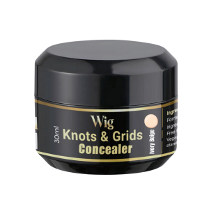 HD Lace Wig Knots, Holes Grid Concealer filler scalp illusion hide bleach makeup Ivory Beige