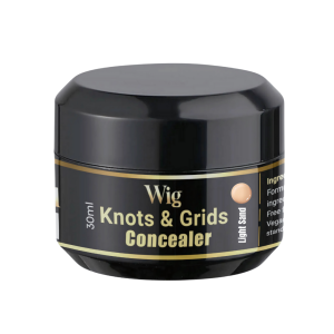 HD Lace Wig Knots, Holes Grid Concealer filler scalp illusion hide bleach makeup Light Sand