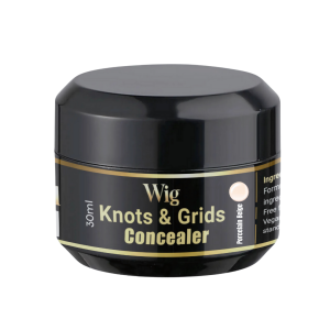 HD Lace Wig Knots, Holes Grid Concealer filler scalp illusion hide bleach makeup Porcelain Beige