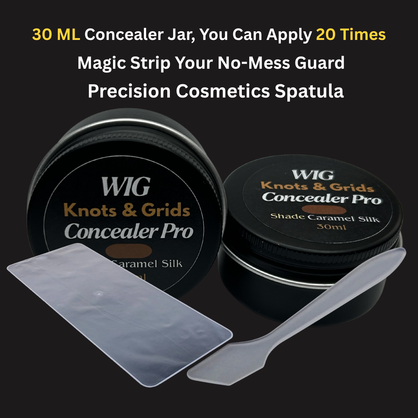 Wig Knots and Grid Concealer -Advanced Lace Wig Knots Holes & Grid Concealer 30 Ml Jar