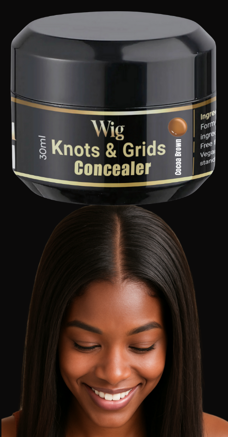 Coco Brown-long-lasting concealer for lace wig installs