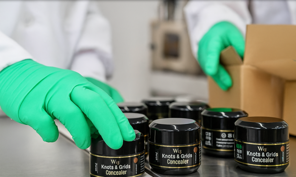 lace wig makeup for invisible scalp