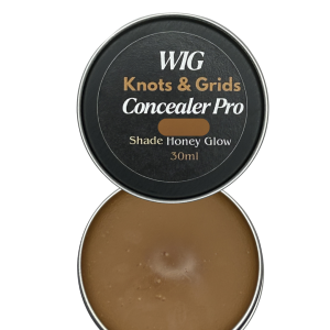 Honey Glow–Advanced Lace Wig Knots, Holes & Grid Concealer – 30ml Jar