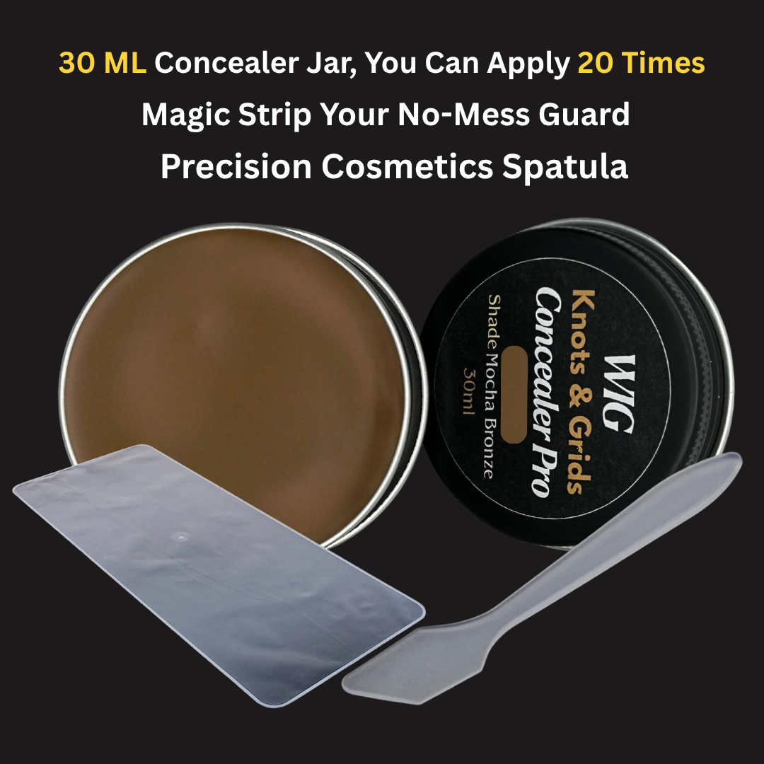 Mocha Bronze-Lace Wig Knots Holes & Grid Concealer Pro 30 ml Jar - Image 7