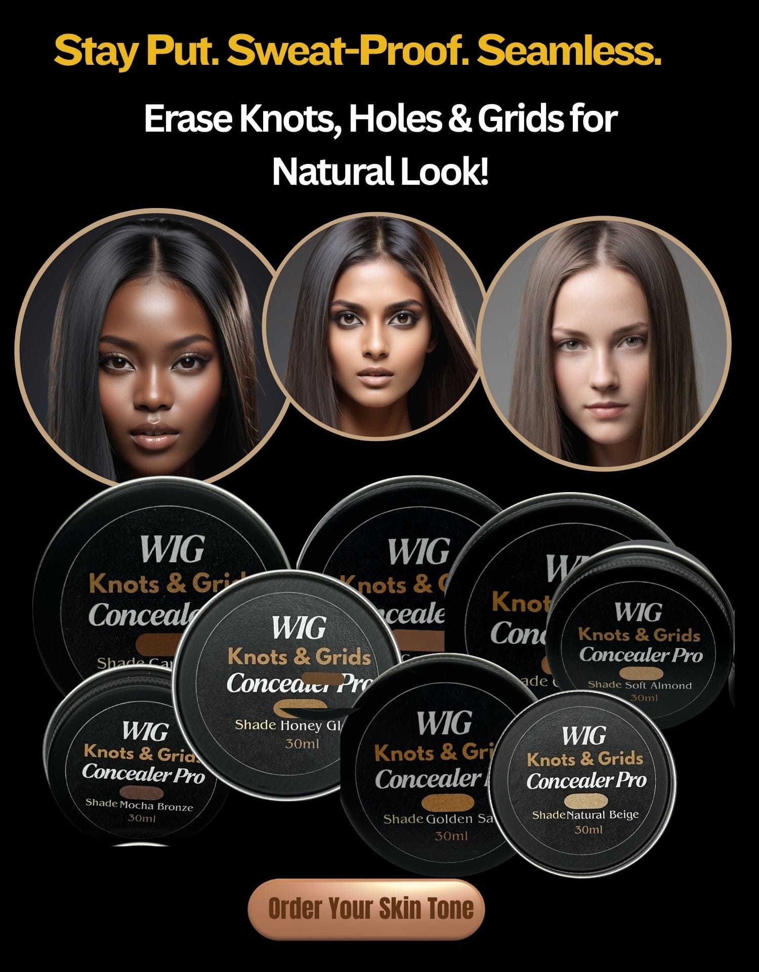 long-lasting concealer for lace front wig hairlines
